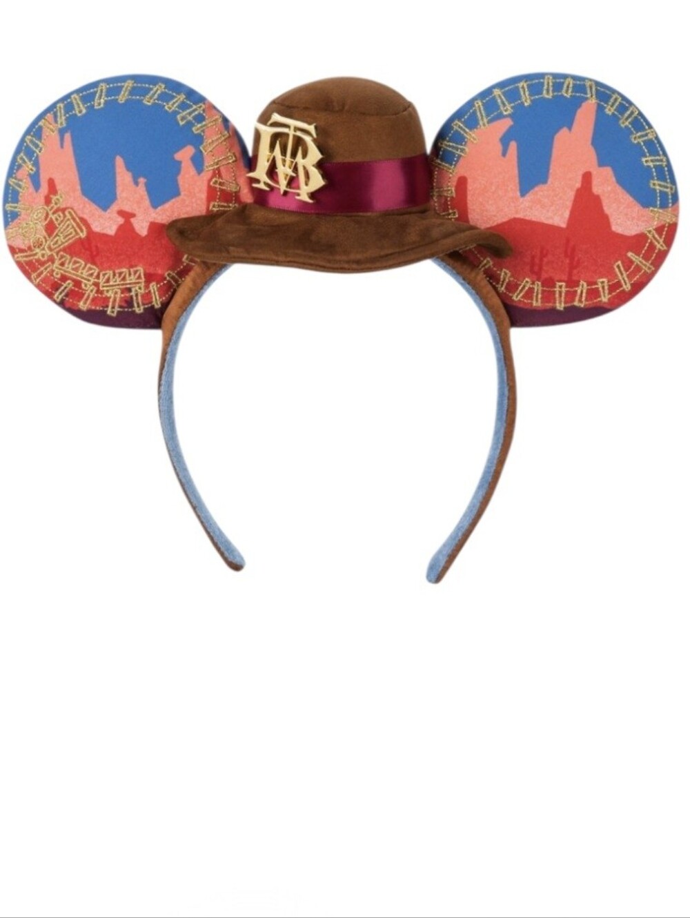 Disney Big Thunder Mountain Railroad Mickey Ear Headband